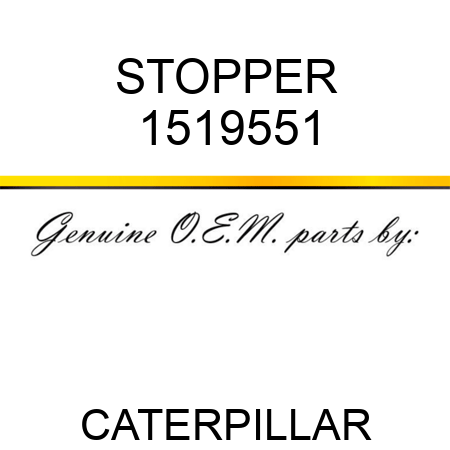 STOPPER 1519551