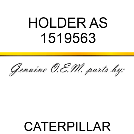HOLDER AS 1519563