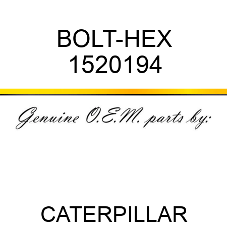 BOLT-HEX 1520194