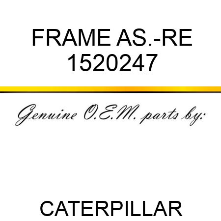 FRAME AS.-RE 1520247