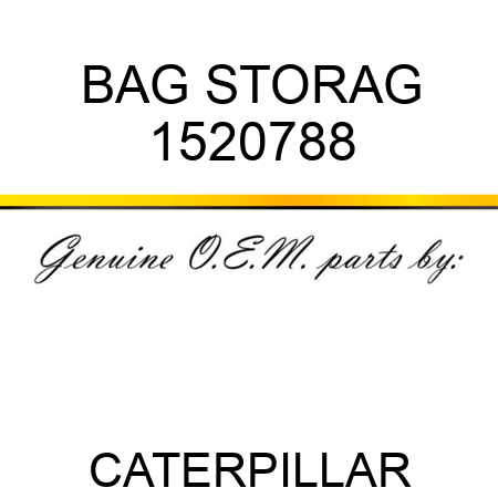 BAG STORAG 1520788