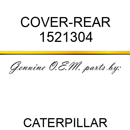 COVER-REAR 1521304