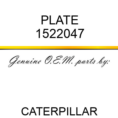 PLATE 1522047