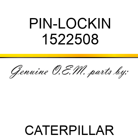PIN-LOCKIN 1522508