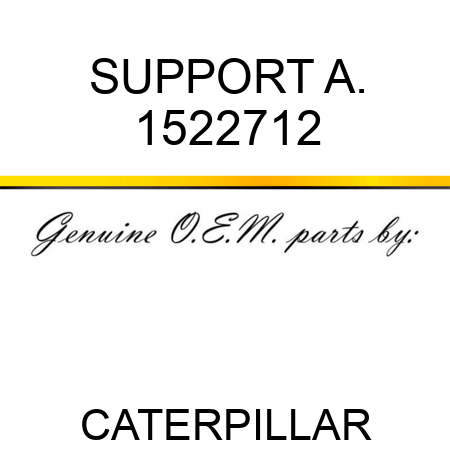 SUPPORT A. 1522712