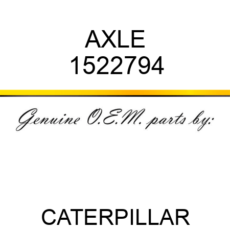 AXLE 1522794
