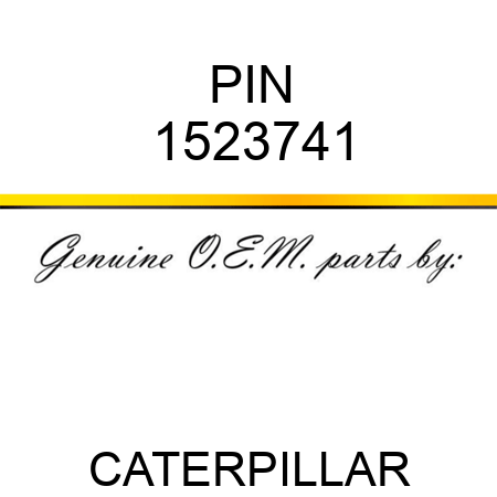 PIN 1523741