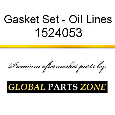 Gasket Set - Oil Lines 1524053