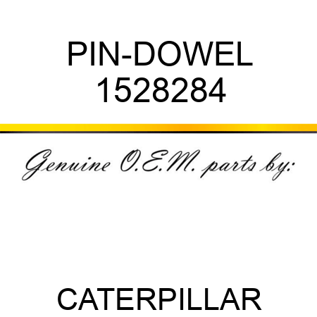 PIN-DOWEL 1528284
