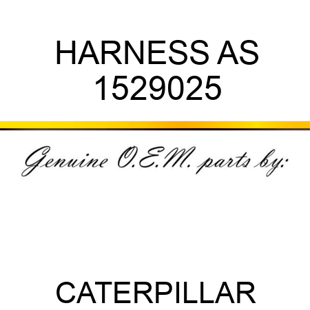 HARNESS AS 1529025