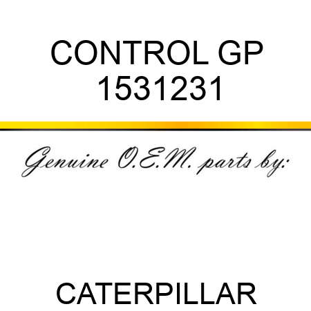 CONTROL GP 1531231