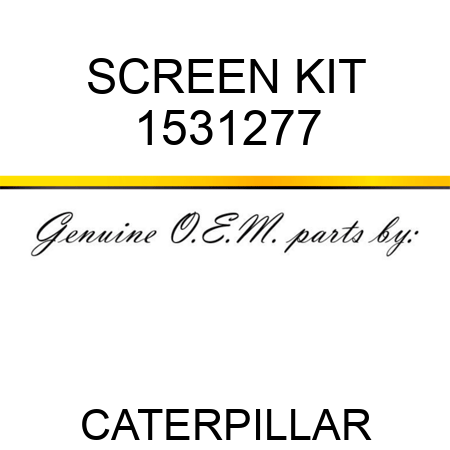SCREEN KIT 1531277