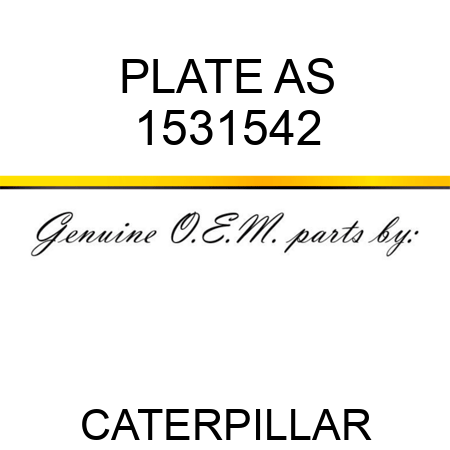 PLATE AS 1531542