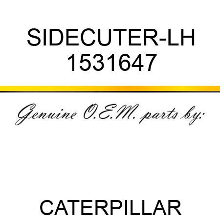 SIDECUTER-LH 1531647