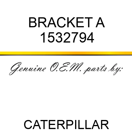 BRACKET A 1532794