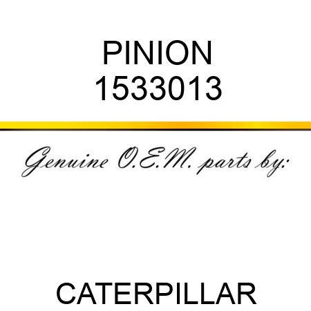 PINION 1533013