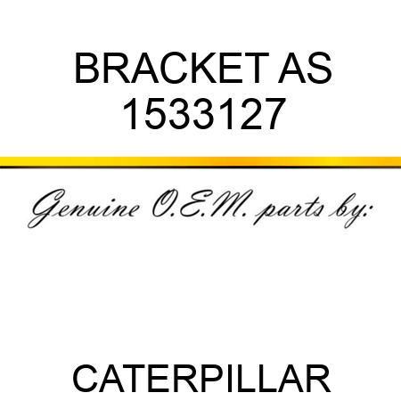 BRACKET AS 1533127