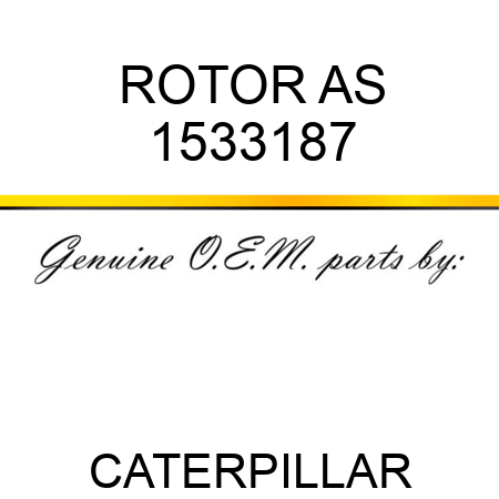 ROTOR AS 1533187