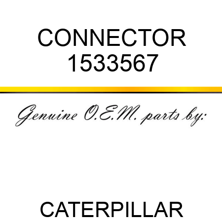 CONNECTOR 1533567