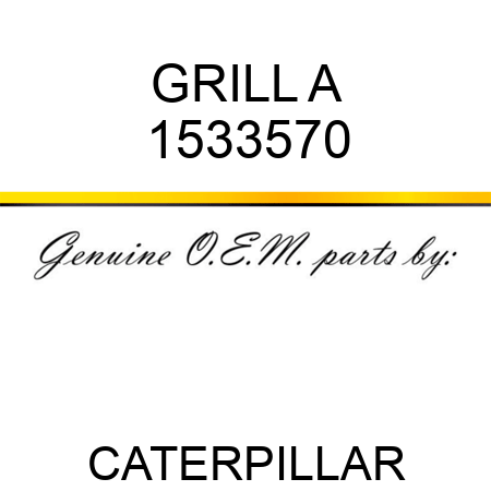 GRILL A 1533570