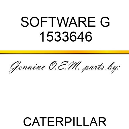 SOFTWARE G 1533646