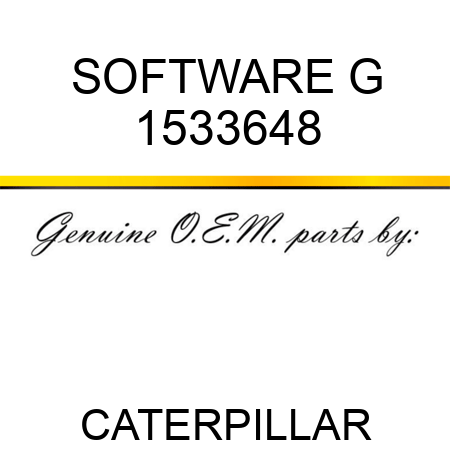 SOFTWARE G 1533648