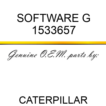SOFTWARE G 1533657