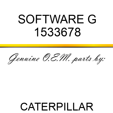 SOFTWARE G 1533678