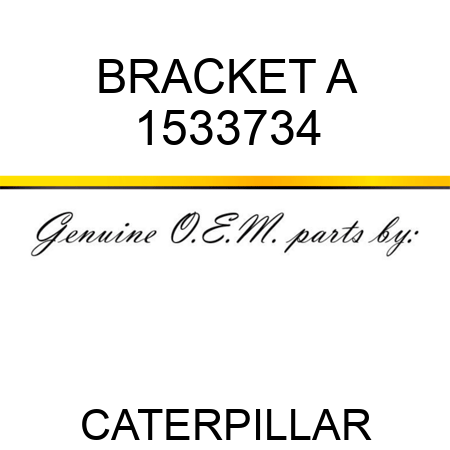BRACKET A 1533734