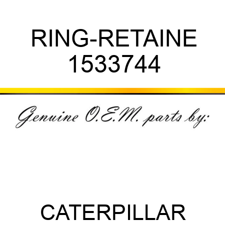 RING-RETAINE 1533744