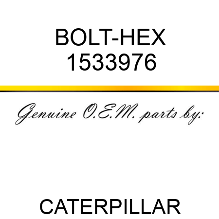 BOLT-HEX 1533976