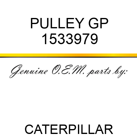 PULLEY GP 1533979