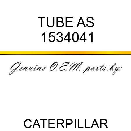TUBE AS 1534041