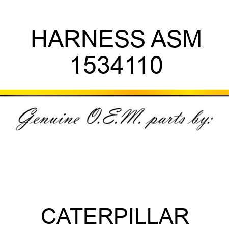 HARNESS ASM 1534110