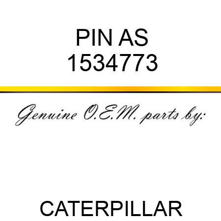 PIN AS 1534773