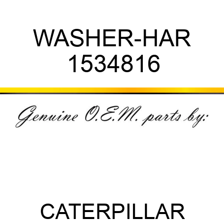 WASHER-HAR 1534816