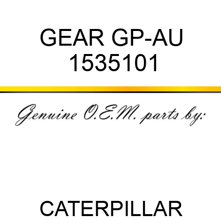 GEAR GP-AU 1535101