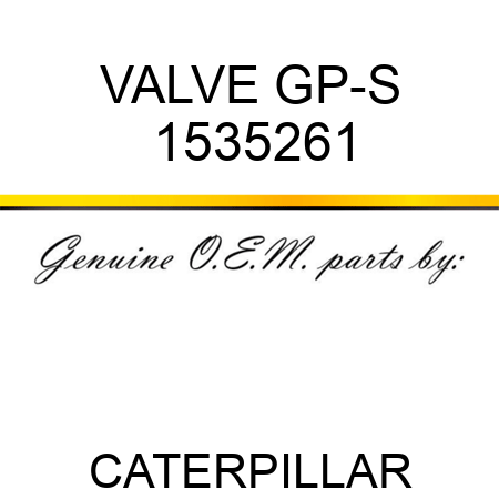 VALVE GP-S 1535261
