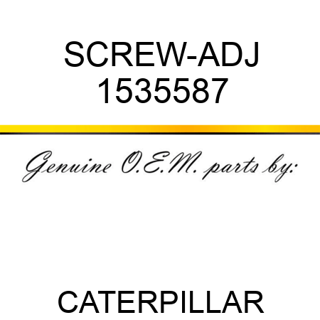 SCREW-ADJ 1535587