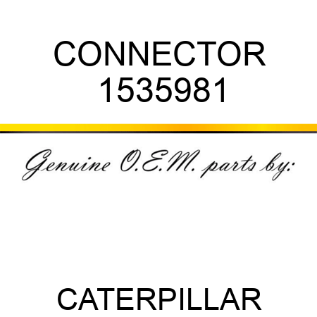 CONNECTOR 1535981
