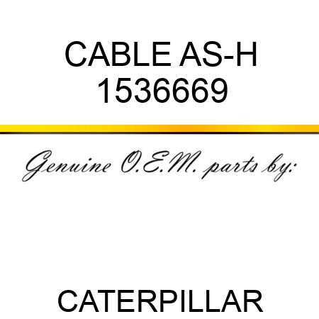 CABLE AS-H 1536669