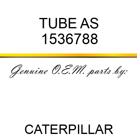 TUBE AS 1536788