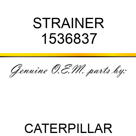 STRAINER 1536837