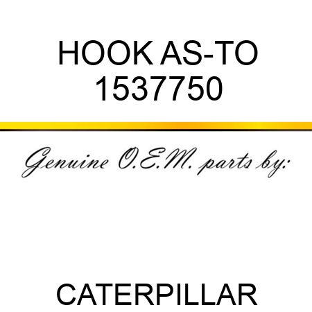 HOOK AS-TO 1537750