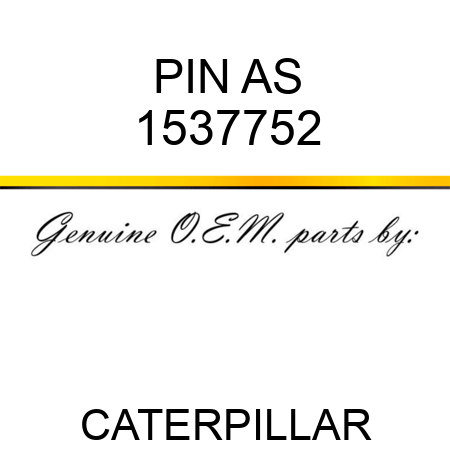 PIN AS 1537752