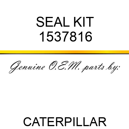 SEAL KIT 1537816
