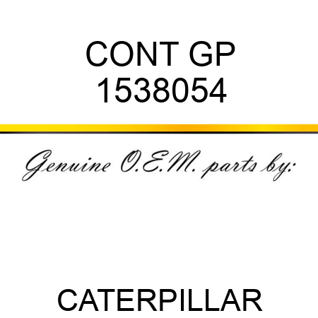 CONT GP 1538054