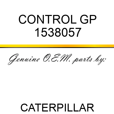 CONTROL GP 1538057