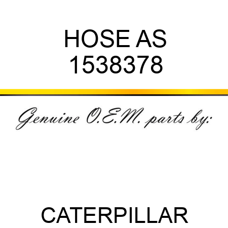 HOSE AS 1538378