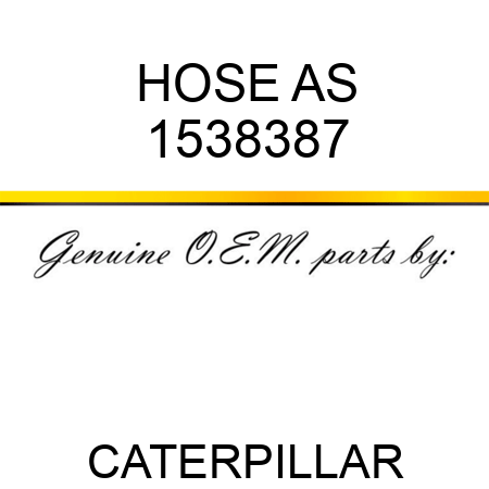 HOSE AS 1538387